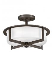 Hinkley Merchant 42033BX - Medium Semi-Flush Mount