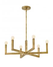 Hinkley Merchant 45046HB - Medium Single Tier Chandelier