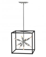 Hinkley Merchant 46317BLK-PN - Medium Pendant
