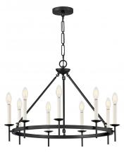Hinkley Merchant 47475BK - Medium Ring Chandelier