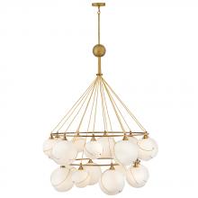Hinkley Merchant 30308HBR-CO - Extra Large Two Tier Chandelier