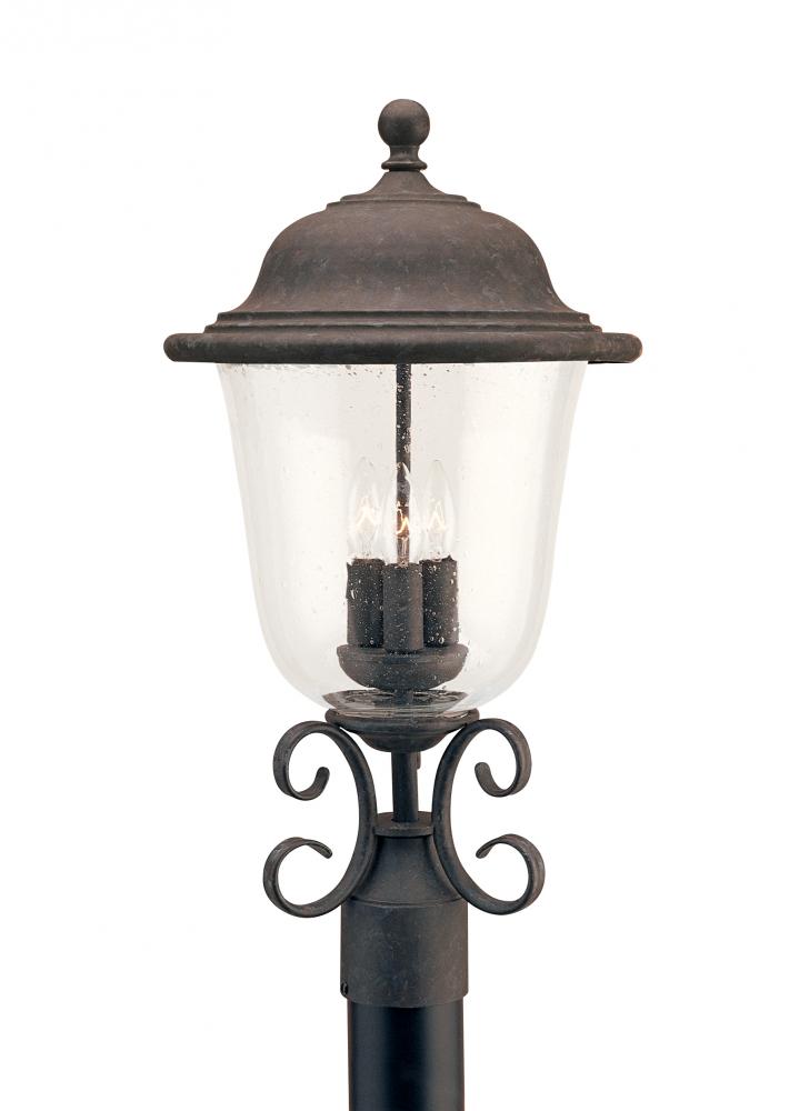 Trafalgar Three Light Outdoor Post Lantern