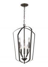 Generation Lighting 5134906-710 - Romee Medium Six Light Hall / Foyer