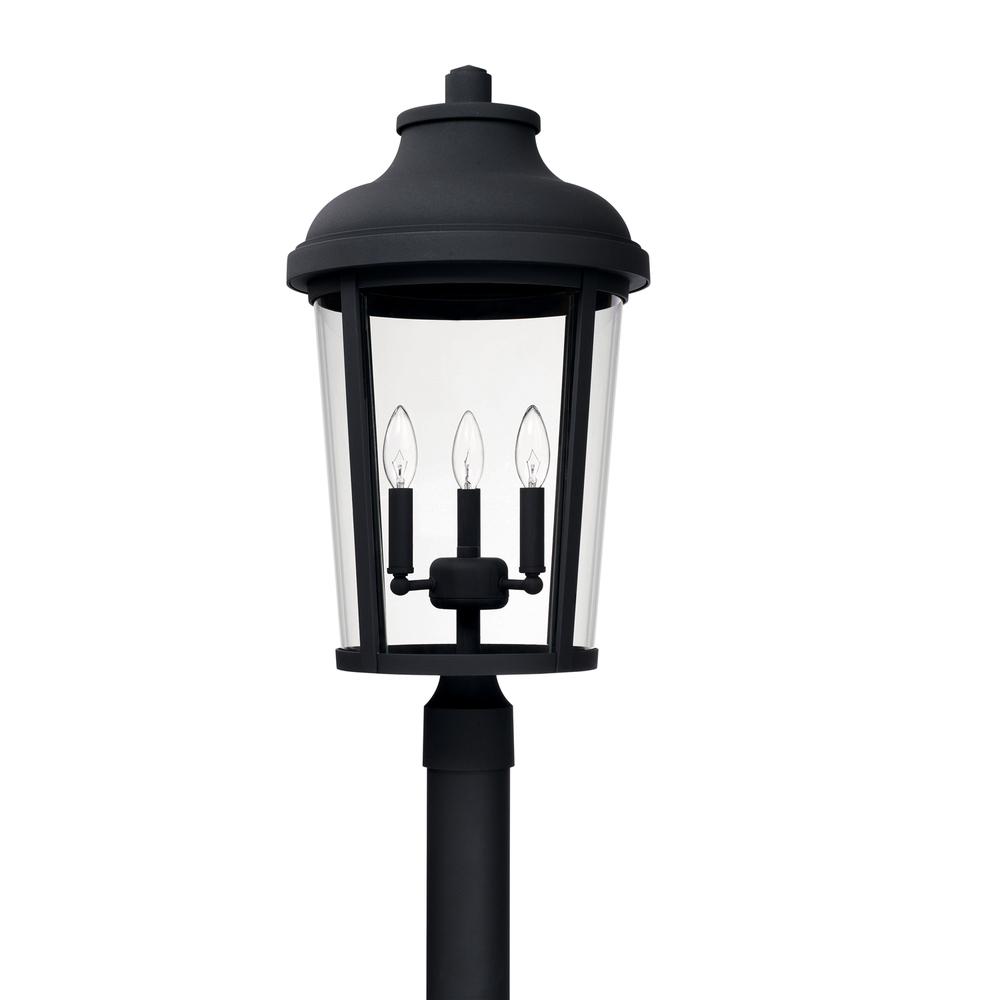 Three Light Outdoor Post Lantern
