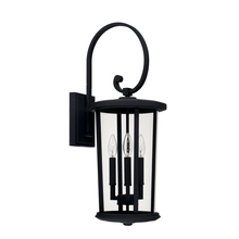 Capital 926731BK - Three Light Outdoor Wall Lantern