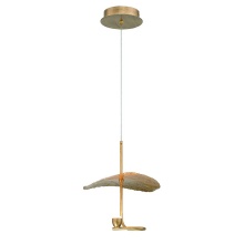 Eurofase 41906-019 - LAGATTO,1LT PENDANT,BRZ