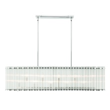 Eurofase 47240-025 - GLASBURY-CHD-10LT-52IN-PN-CL