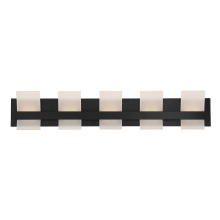 Eurofase 35657-025 - CAMBRIDGE,5LT LED BATHBAR, BLK