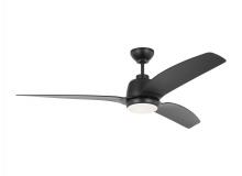 Visual Comfort & Co. Fan Collection 3AVLCR60MBKD - Avila Coastal 60 LED - Midnight Black