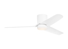 Visual Comfort & Co. Fan Collection 3CGHR56RZWD - Colgin 56 Hugger LED - Matte White