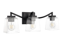 Millennium 24003-MB - Avenna 23.5" Wide 3-Light Vanity - Matte Black