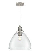 Millennium 218101-BN - Khrisa 12.75" Wide 1-Light Pendant - Brushed Nickel