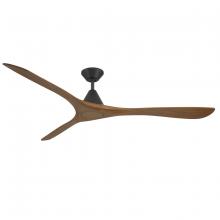 Modern Forms US - Fans Only FR-D2504-72-MB/DK - Carve 72 Downrod Ceiling Fan