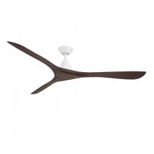 Modern Forms US - Fans Only FR-D2504-72-MW/DW - Carve 72 Downrod Ceiling Fan