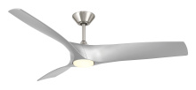 Modern Forms US - Fans Only FR-W2006-72L-BN/SL - Zephyr Downrod ceiling fan