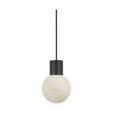 Visual Comfort & Co. Modern Collection SLPD541WDBB - Mina Alabaster Small Pendant