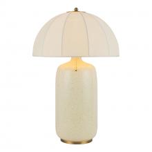 Alora Lighting TL661018BG - Crosby 18-in Brushed Gold Socket Table Lamp