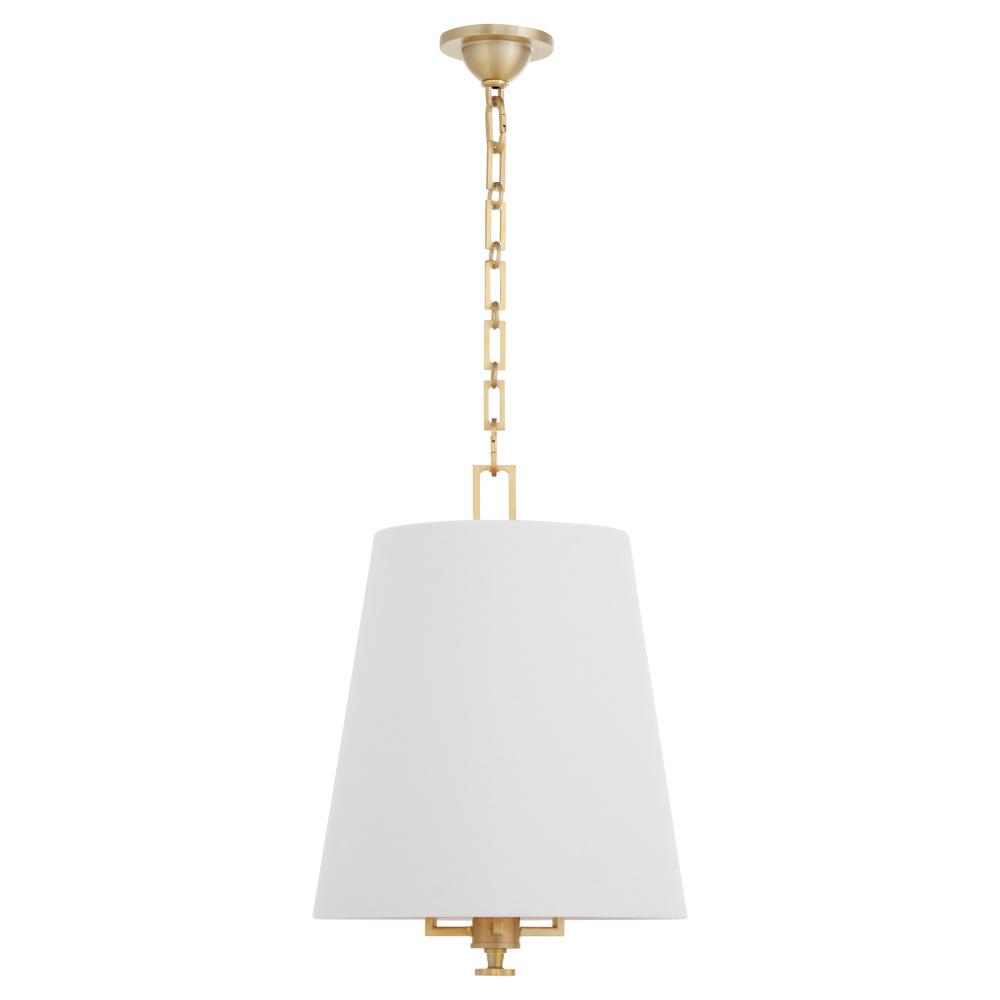 KARNES 15" 3LT PENDANT - AGB