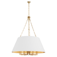 Quorum 8562-12-80 - KARNES 42" 12LT PENDANT - AGB