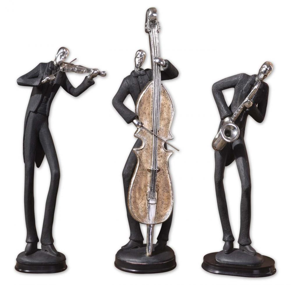 Uttermost Musicians Decorative Figurines Set/3