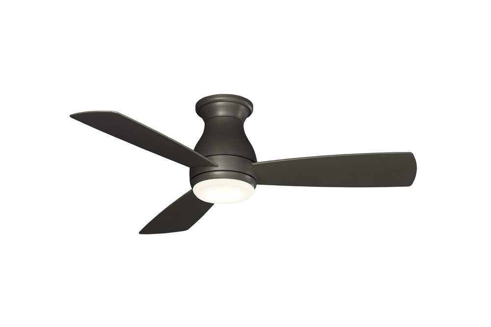 Hugh 44 inch Indoor/Outdoor Ceiling Fan with LED Light Kit - Matte Greige