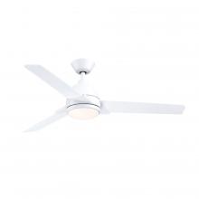 Fanimation FP8406MW - Pyramid 52 inch Indoor/Outdoor Ceiling Fan with LED Light Kit - Matte White