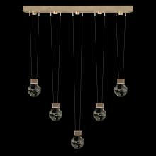 Fine Art Handcrafted Lighting 100006-3-44444 - Aria 43"W Linear Pendant